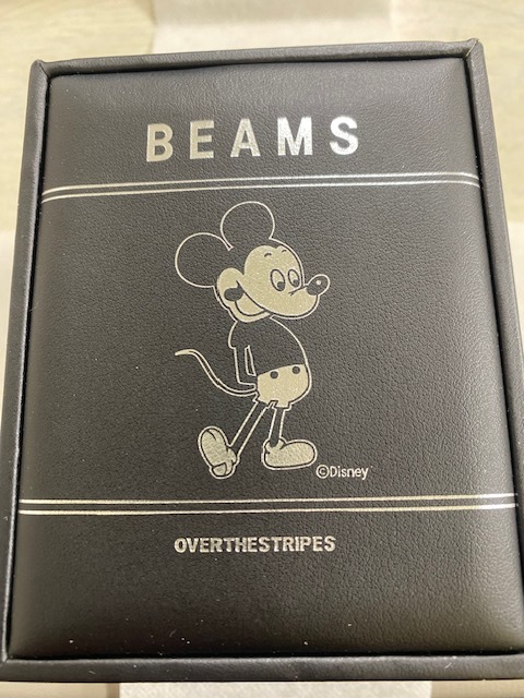 ミッキーマウス ウォッチ ビームス コラボ OVER THE STRiPES×BEAMSの画像5