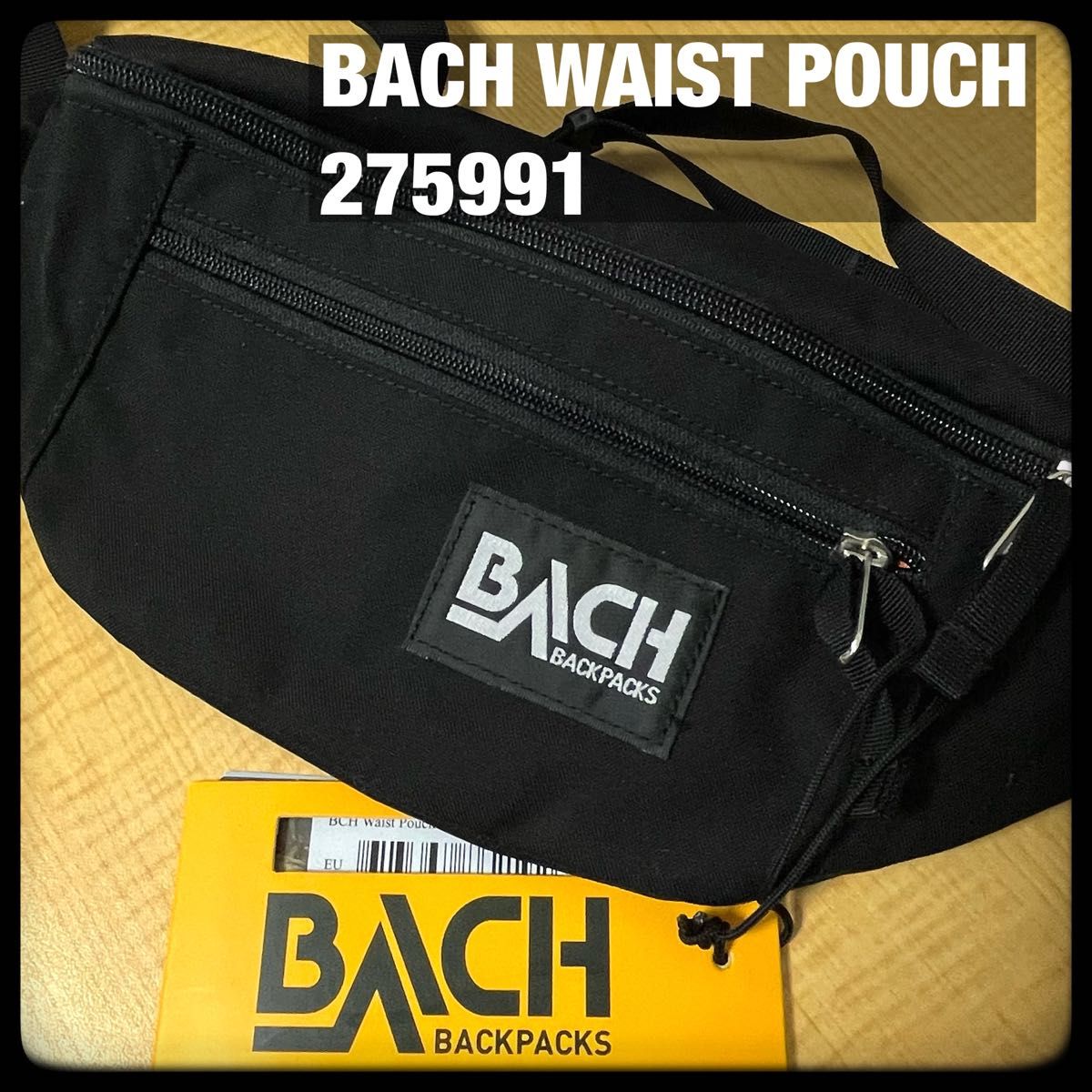 【新品未使用】BACH Waist Pouch バッハ ボディバッグ ウエストポーチ 275991