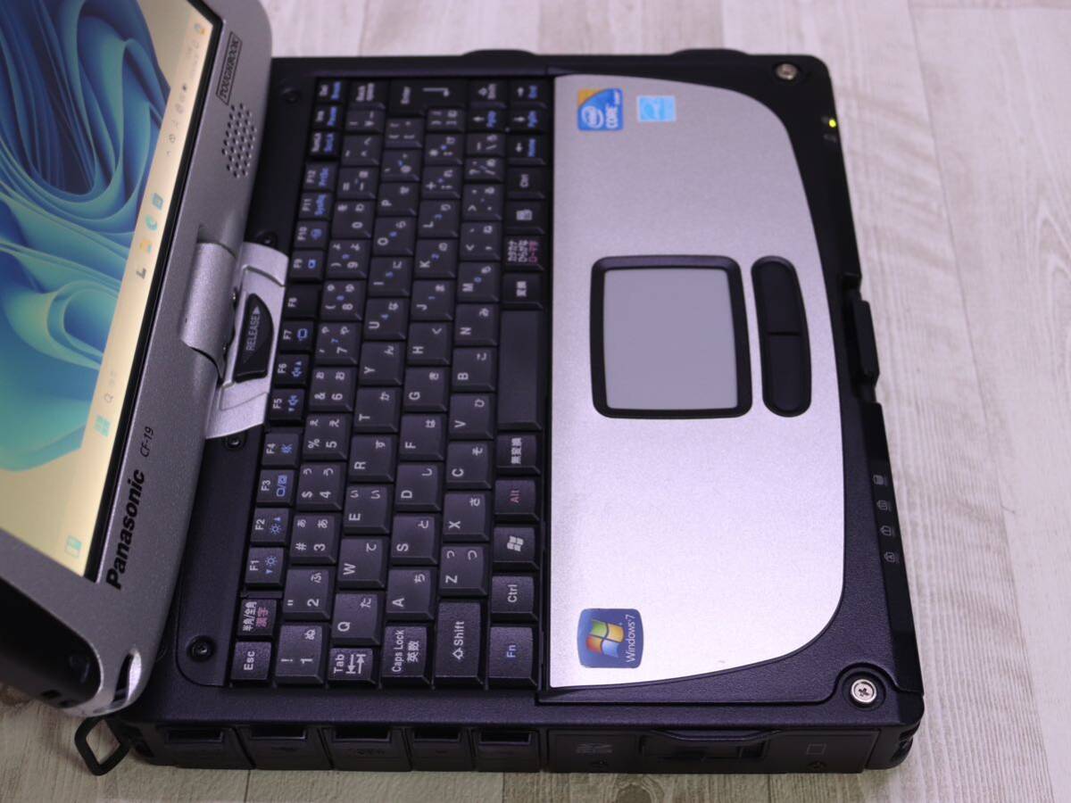 ① Panasonic TOUGHBOOK CF-19SC1ADS [10.4型 /Intel Core i5-540U/SSD:128GB /メモ:6GB/Windows11]_画像3