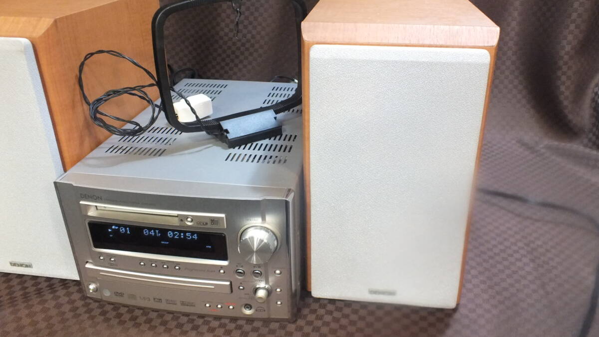 ジャンク　CD不可　DENON デノン パーソナル オーディオシステム CD/MDシステム コンポ ミニコンポ D-ME55DV _画像2