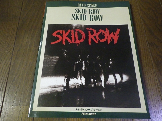 スキッド・ロウ スキッドロウ バンドスコア 楽譜 USED SKID ROWの画像1