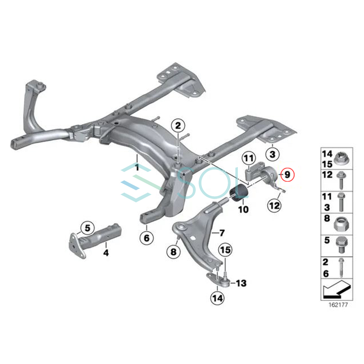 BMW MINI R55 R56 R57 R58 R59 フロント ロアアームブッシュ ブラケット 右側 ワン クーパー クーパーS 31126772236 出荷締切18時_画像3