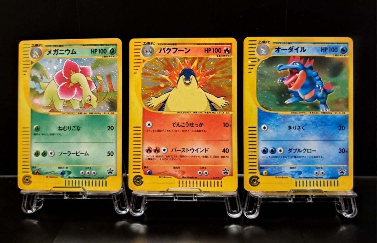 メガニウム オーダイル バクフーン トリプルゲット キャンペーン メガニウム オーダイル バクフーン トリプルゲット キャンペーン