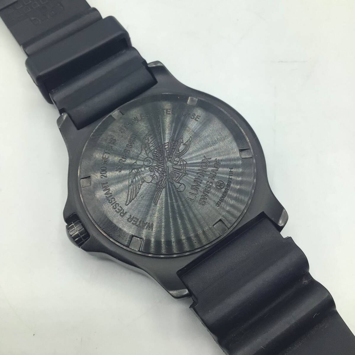 【9999】LUMINOX ルミノックス ダイバー イエロー文字盤 メンズ 腕時計 シリーズ 8400★中古品★二次流通品★の画像5