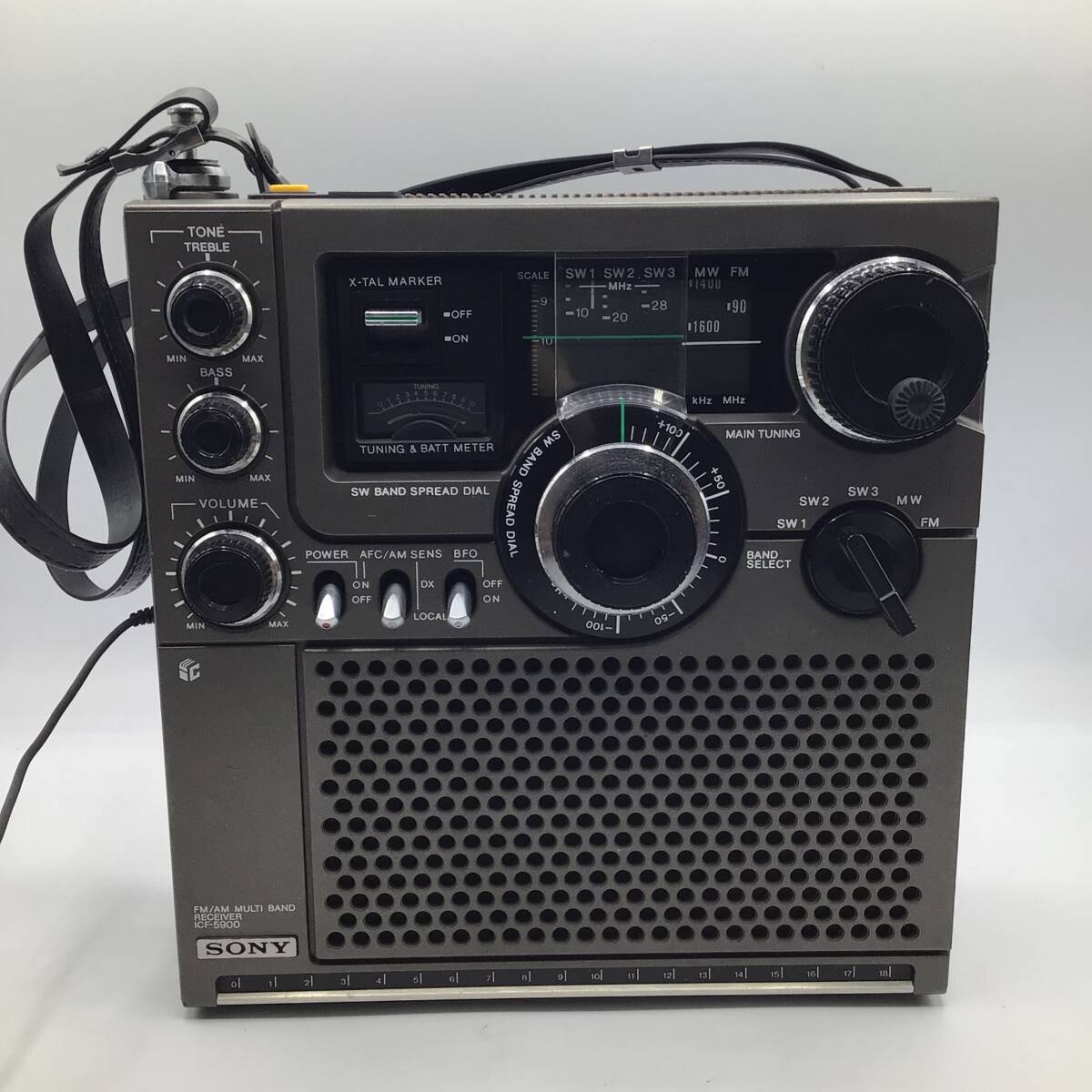ソニー SONY ICF-5900 スカイセンサー FM AM受信OK 5バンド ソニー SONY ICF-5900 スカイセンサー FM AM受信OK 5バンド