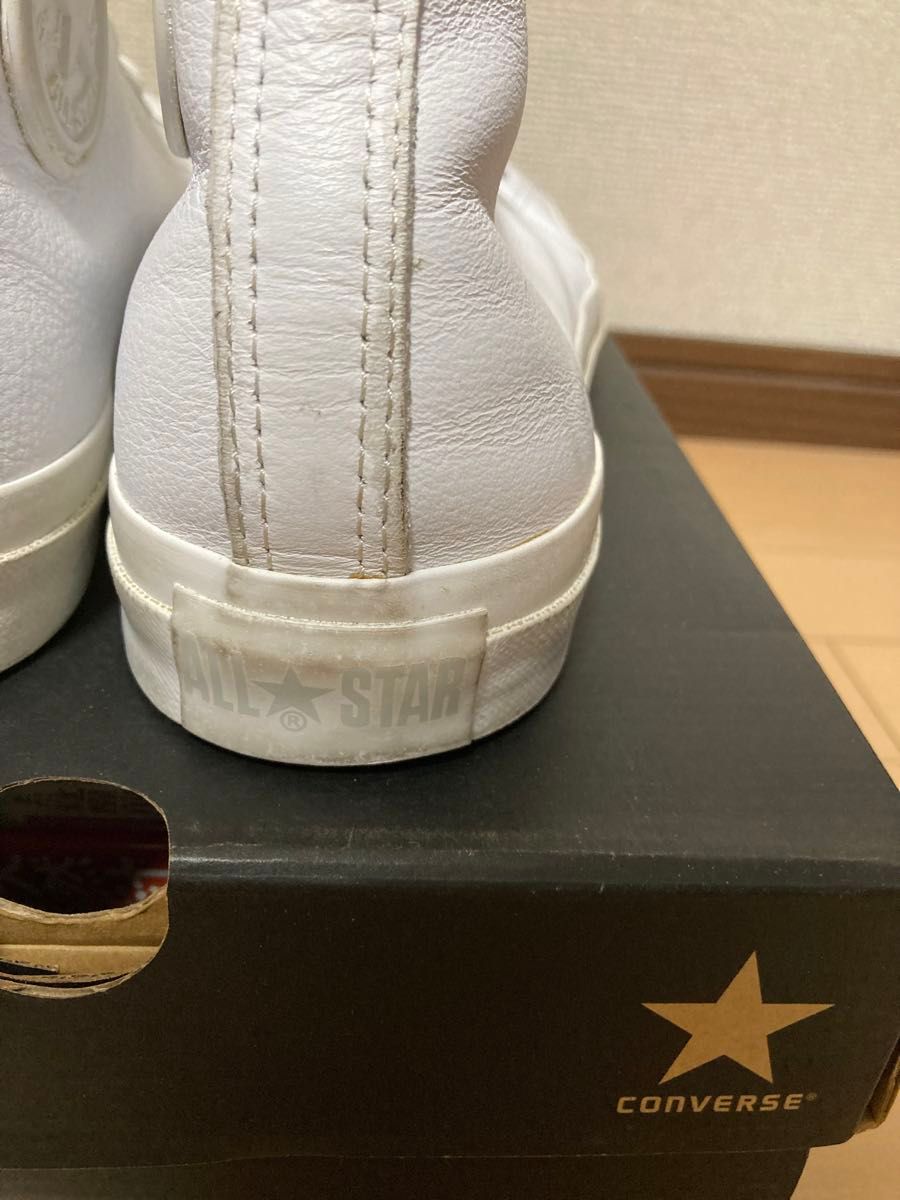CONVERSE チャックテイラーHI オールホワイトレザー|Yahoo CONVERSE チャックテイラーHI オールホワイトレザー|Yahoo