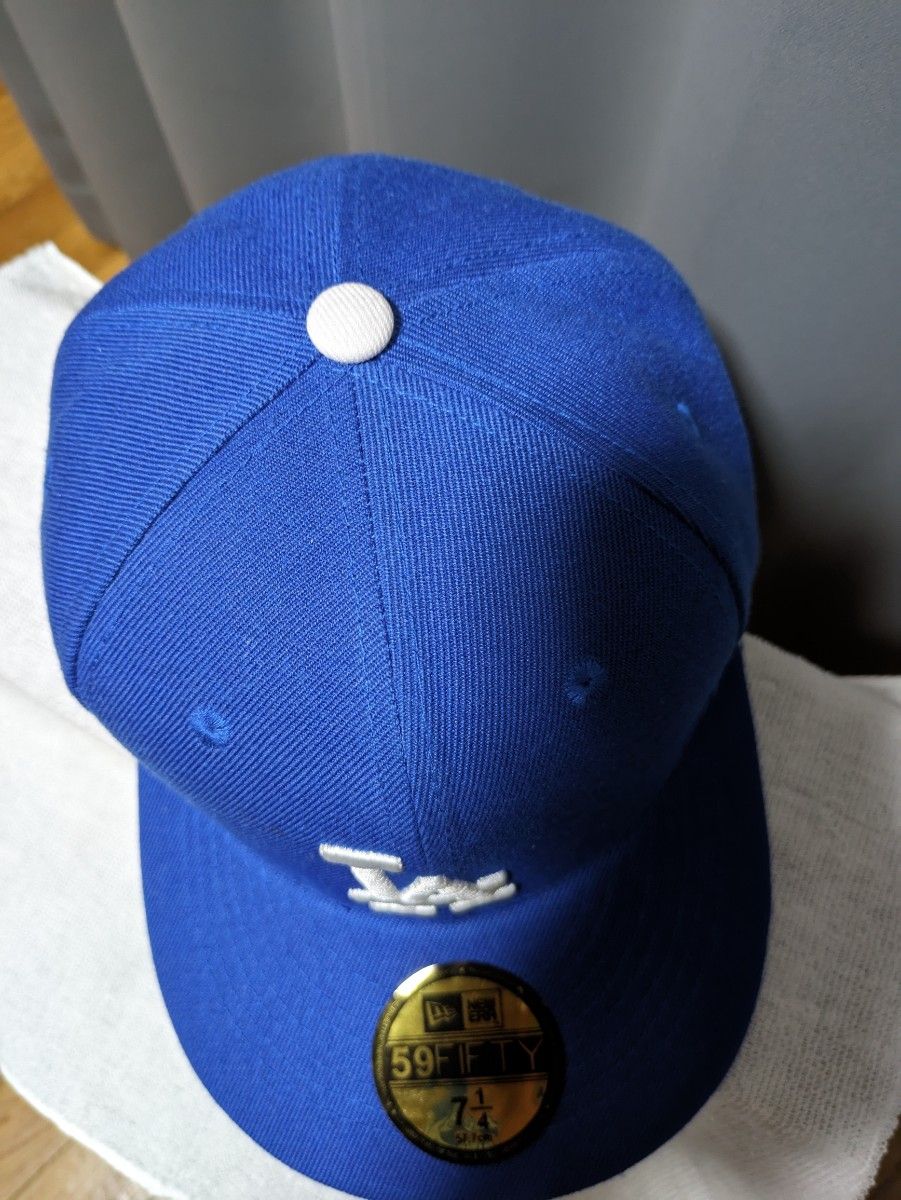 ニューエラ 　キャップ　 59FIFTY　ブルーホワイト     ロサンゼルス ドジャース 