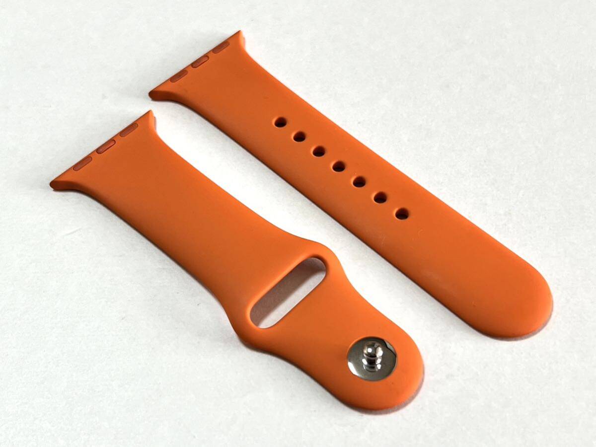 * beautiful goods free shipping * Apple watch Hermes orange sport band regular goods Apple Watch HERMES limitation 41mm 40mm 38mm S/M size 