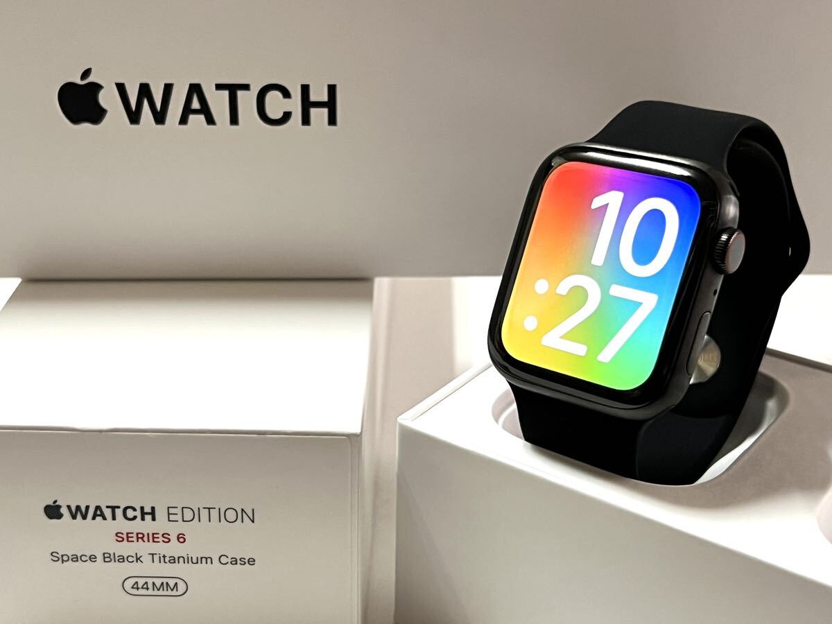 即決 Apple Watch Series 6 Edition チタニウム スペース 即決 Apple Watch Series 6 Edition チタニウム スペース
