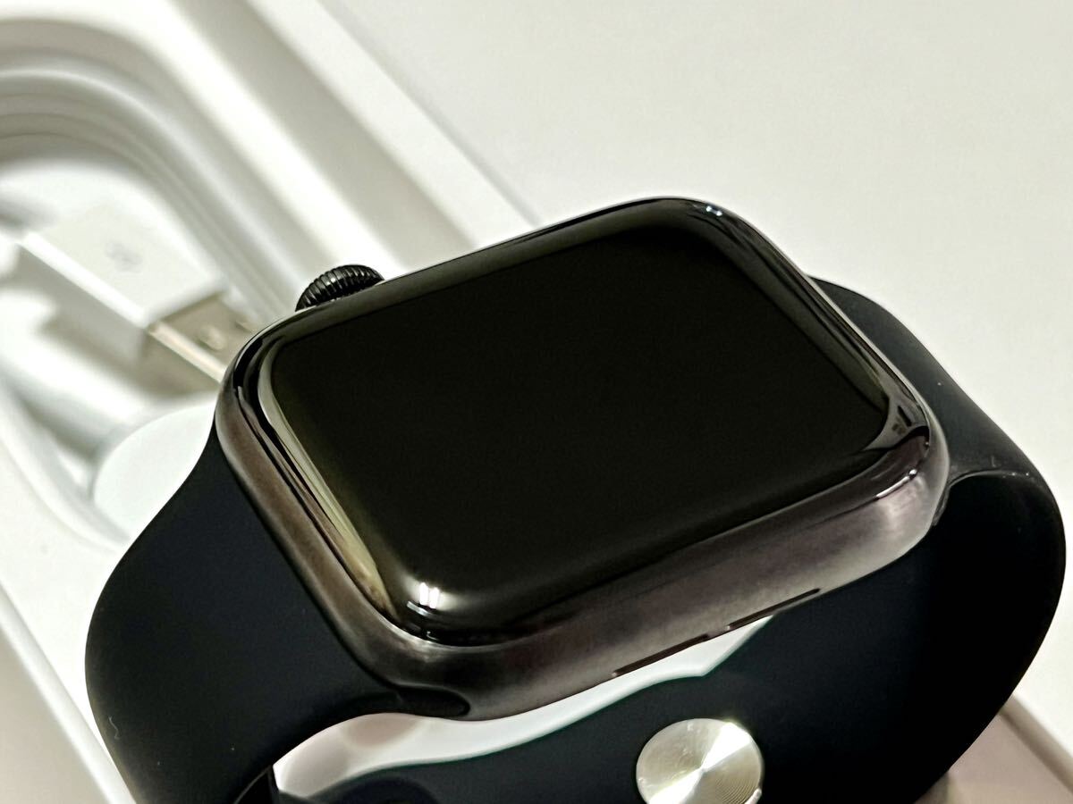 ★即決★ Apple Watch Series 6 Edition チタニウム スペースブラック Titanium 44mm アップルウォッチ GPS Cellular エディション チタンの画像8