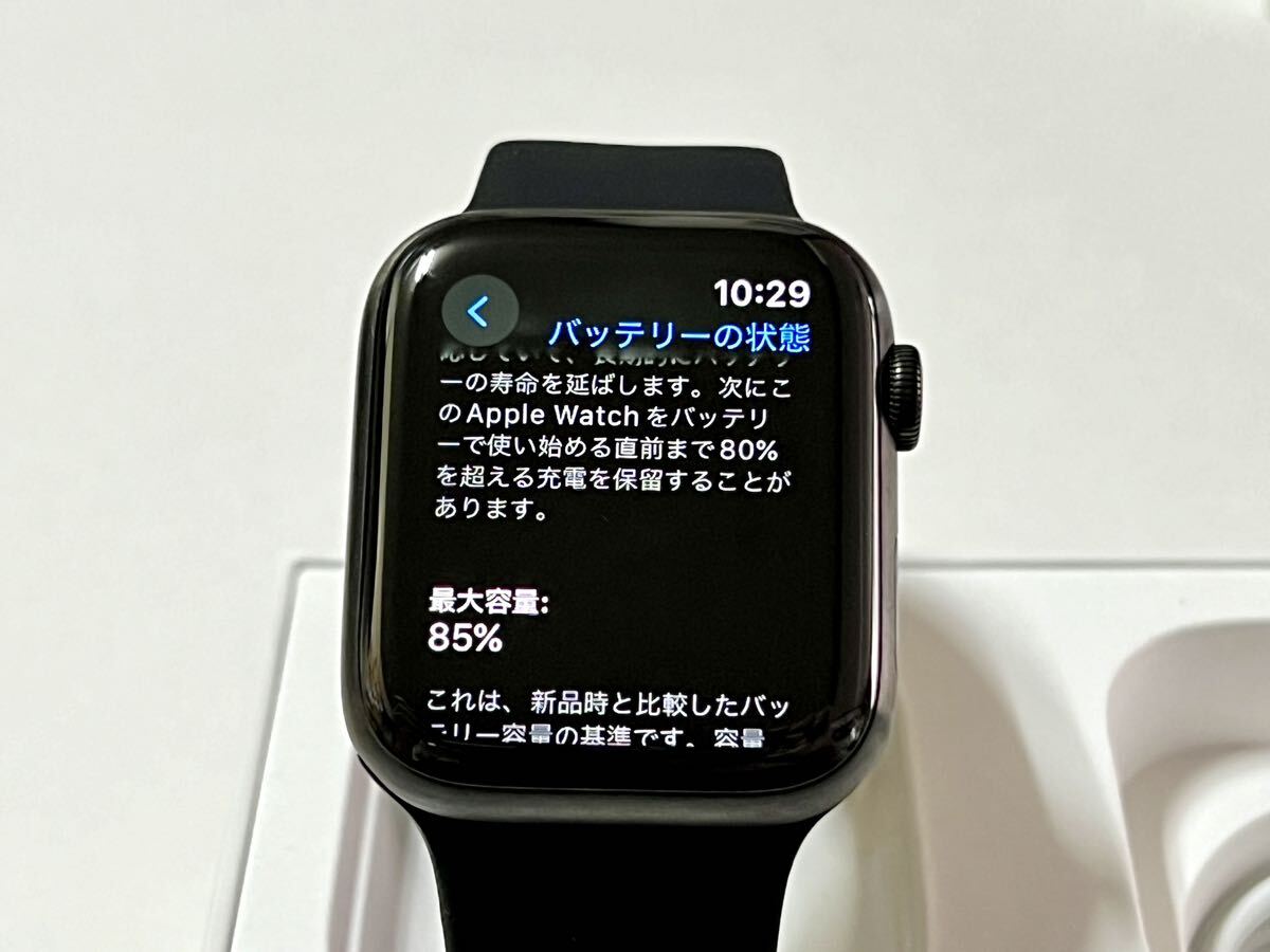 ★即決★ Apple Watch Series 6 Edition チタニウム スペースブラック Titanium 44mm アップルウォッチ GPS Cellular エディション チタンの画像9