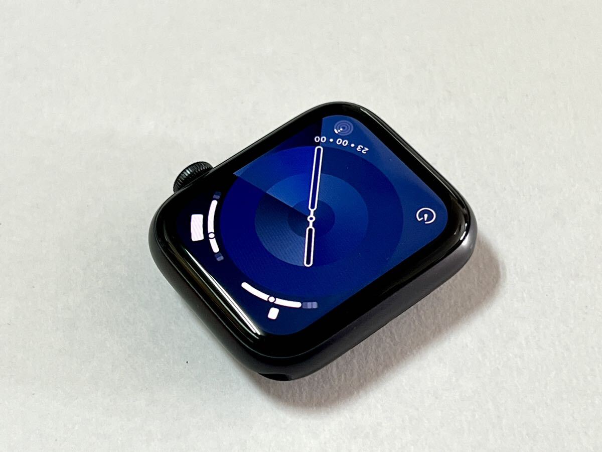 ★ 即決 バッテリー87% ★ Apple Watch SE 44mm アップルウォッチ スペースグレー アルミニウム GPS Cellular 純正品 付属品新品未使用_画像5