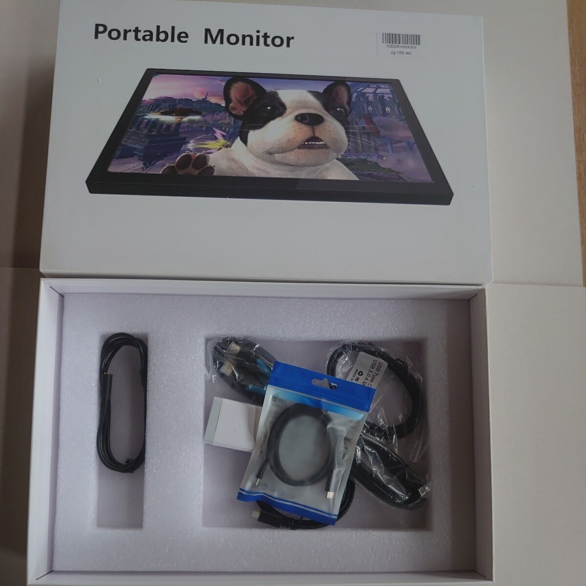 Portable Monitor cocopar 15.6 インチ 4Kモバイルモニタ zg-156-4ktの画像4
