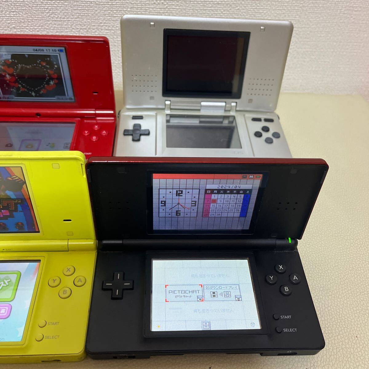 ジャンク まとめてNintendo New 3DS ニンテンドーDS Lite本体 6点 ソフト 他の画像4