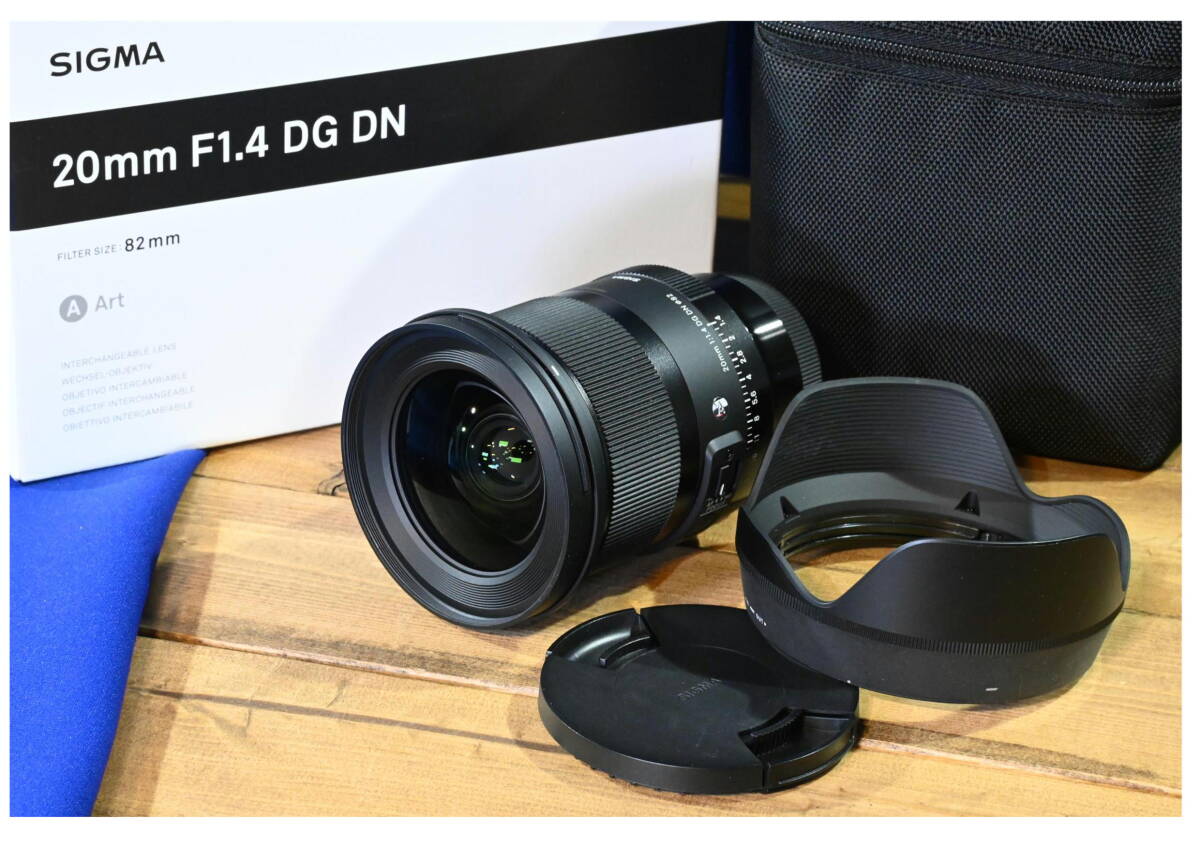 20mm F1.4 SIGMA E mount full size correspondence ultimate beautiful goods secondhand goods 