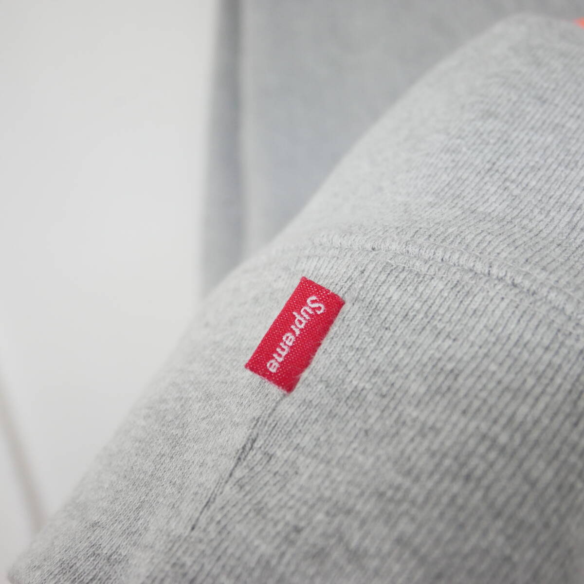 【1円】良好 国内正規 Supreme 17AW 17FW Box Logo Hooded Sweatshirt ボックスロゴパーカー フーディー Heather Grey ヘザーグレー Mの画像7