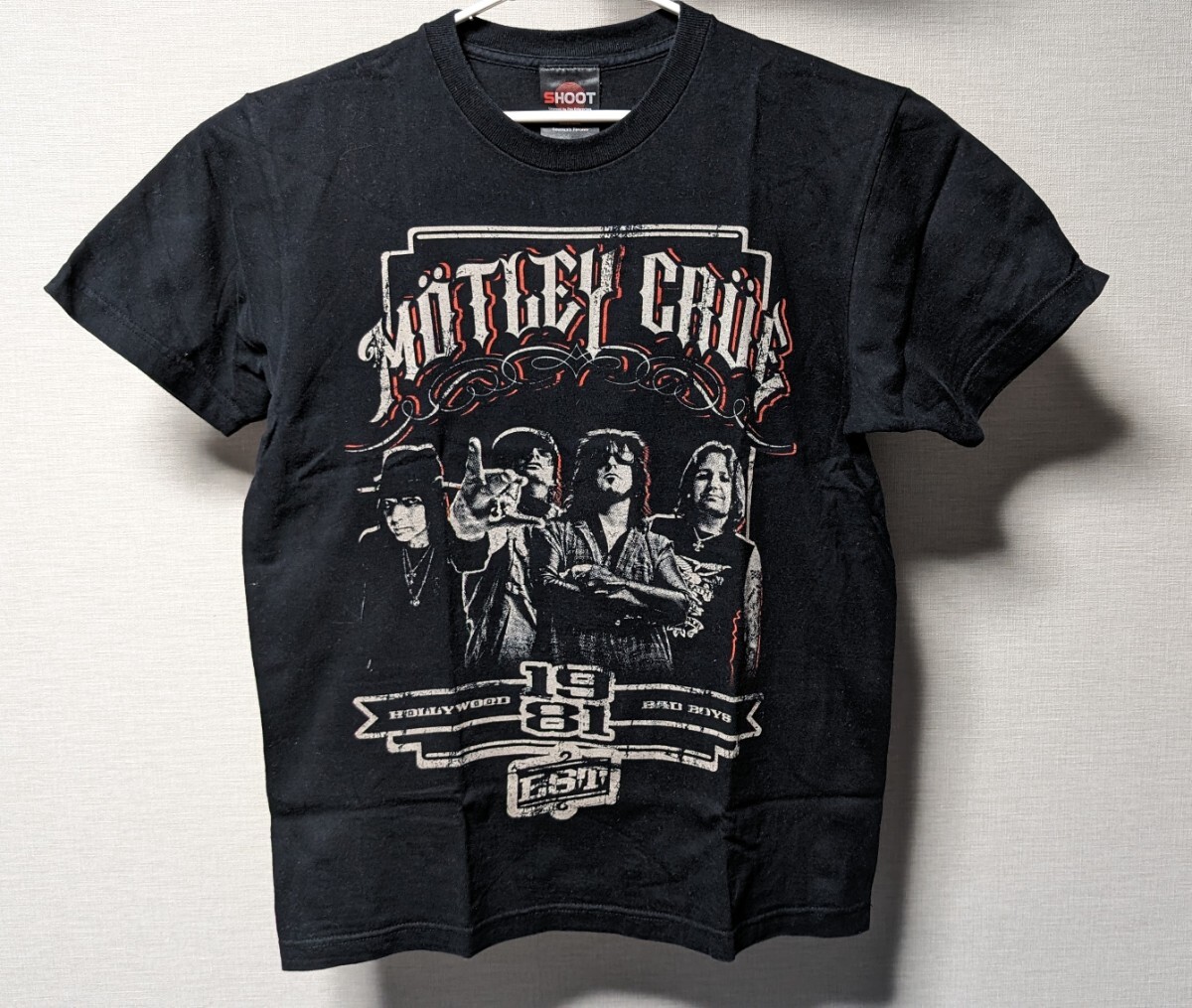 Motley Crue 2011 Tour футболка M размер Black