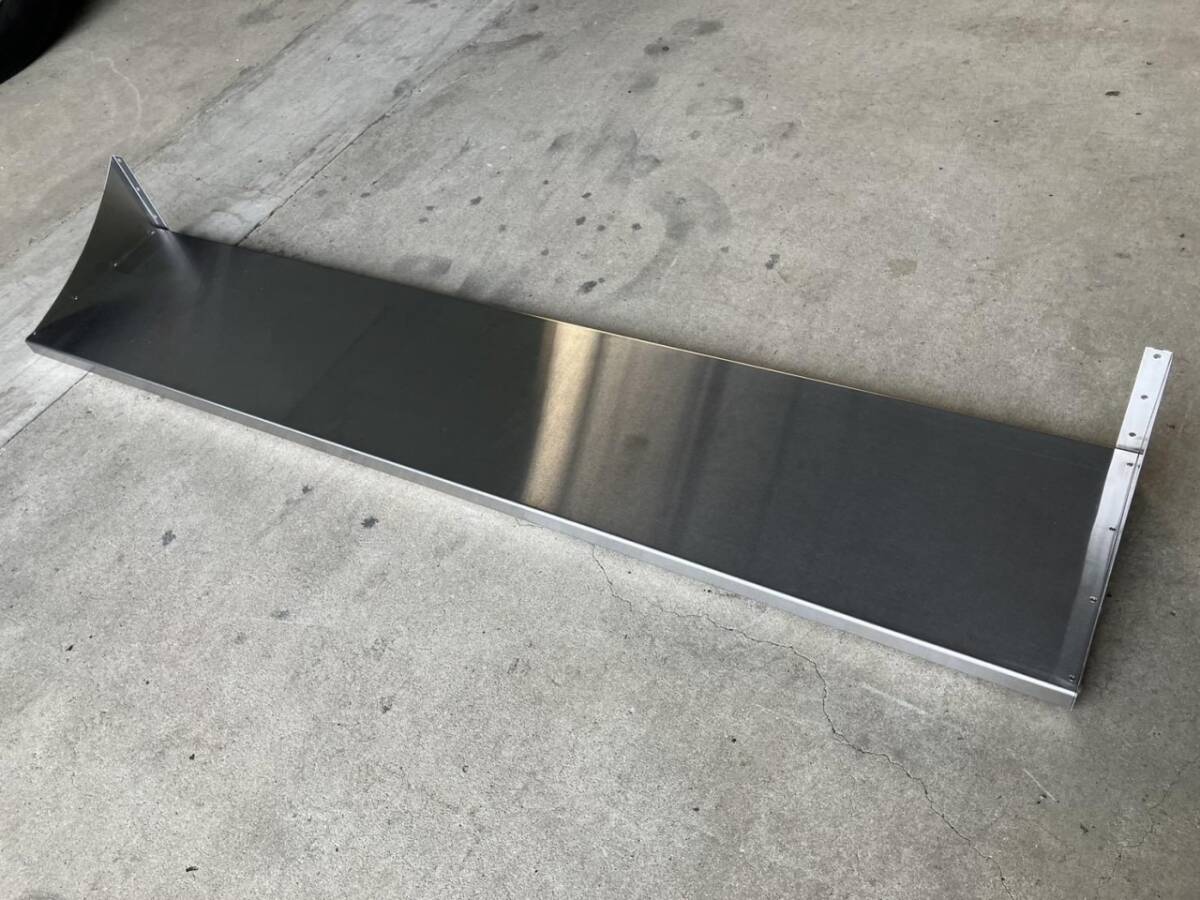 平棚 1800×350×200 棚 業務用 店舗用品 厨房用品 飲食店 ステンレス 板金 作業機器 調味料棚 壁掛 固定式 102606