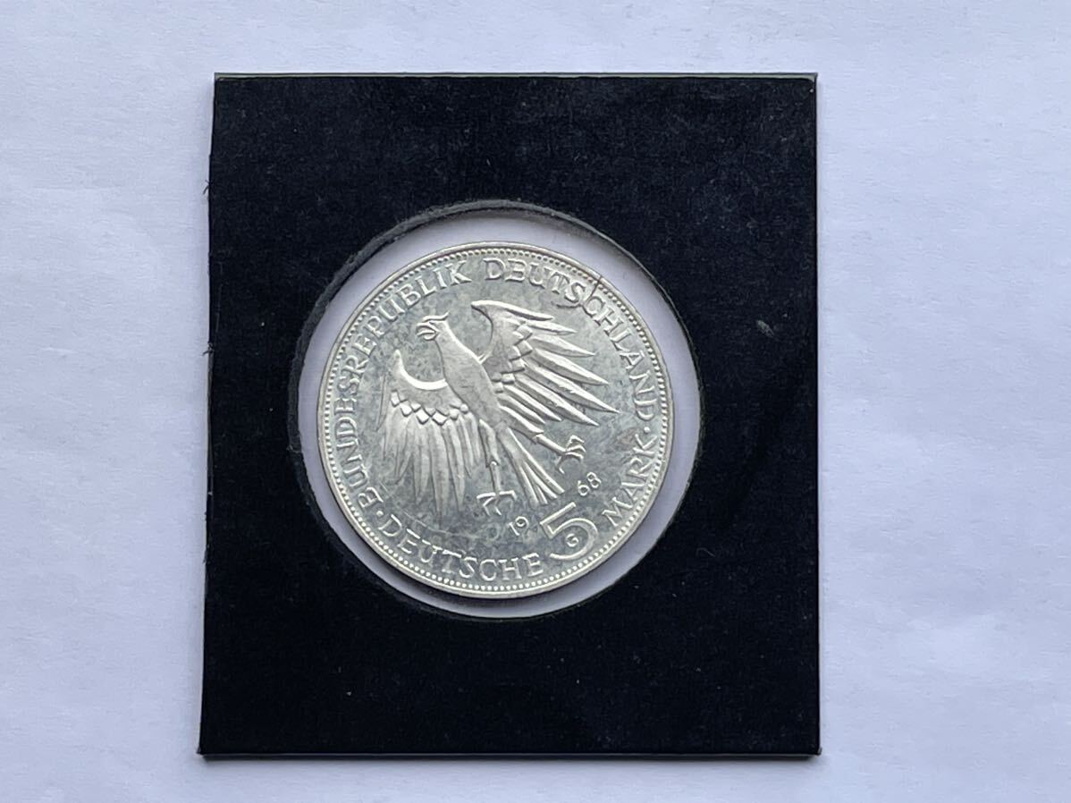 23、未使用 ドイツ銀貨 1枚 外国コイン 外国銀貨 古銭 貨幣の画像1