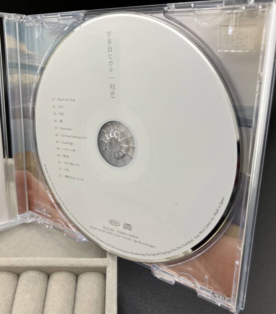 状態良好！　宇多田ヒカル CD アルバム 「初恋」 帯付き　収録曲 大空で抱きしめて / Forevermore / あなた / 誓い 等