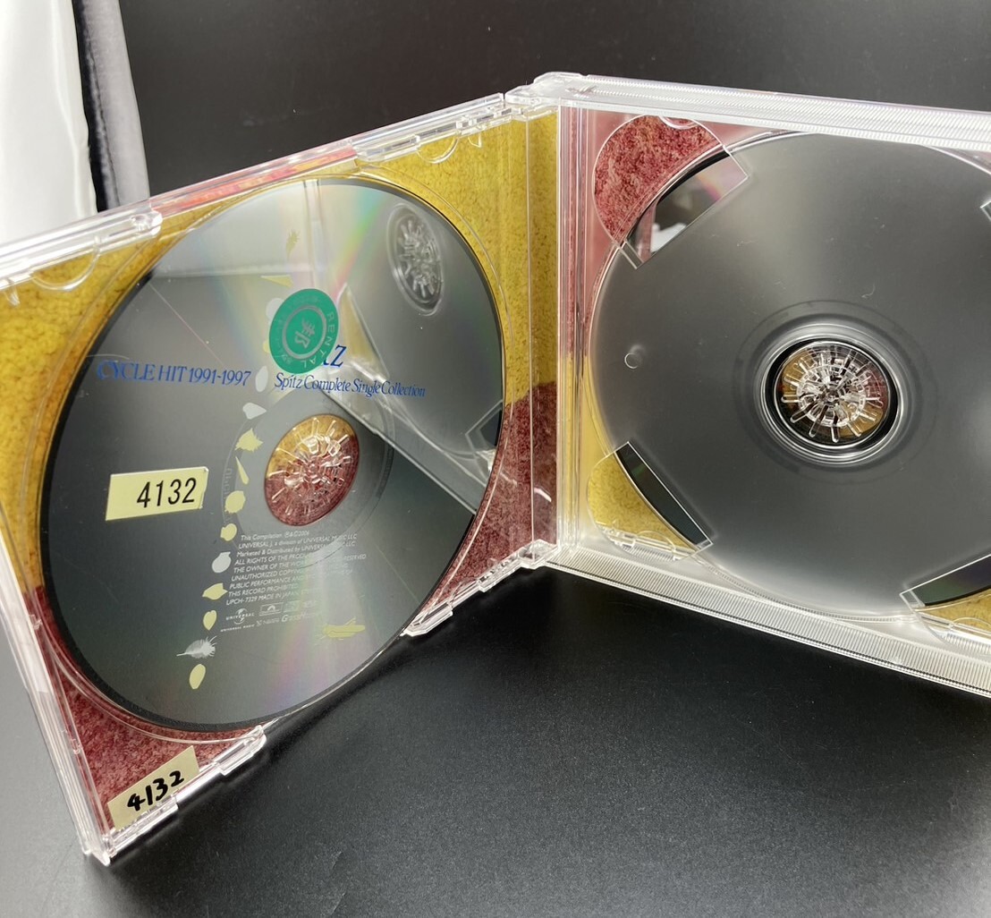 レア！ スピッツ CYCLE HIT 1991-2017 Spitz Complete Single Collection 期間限定盤 ベスト CD3枚組 レンタル落ち_画像6