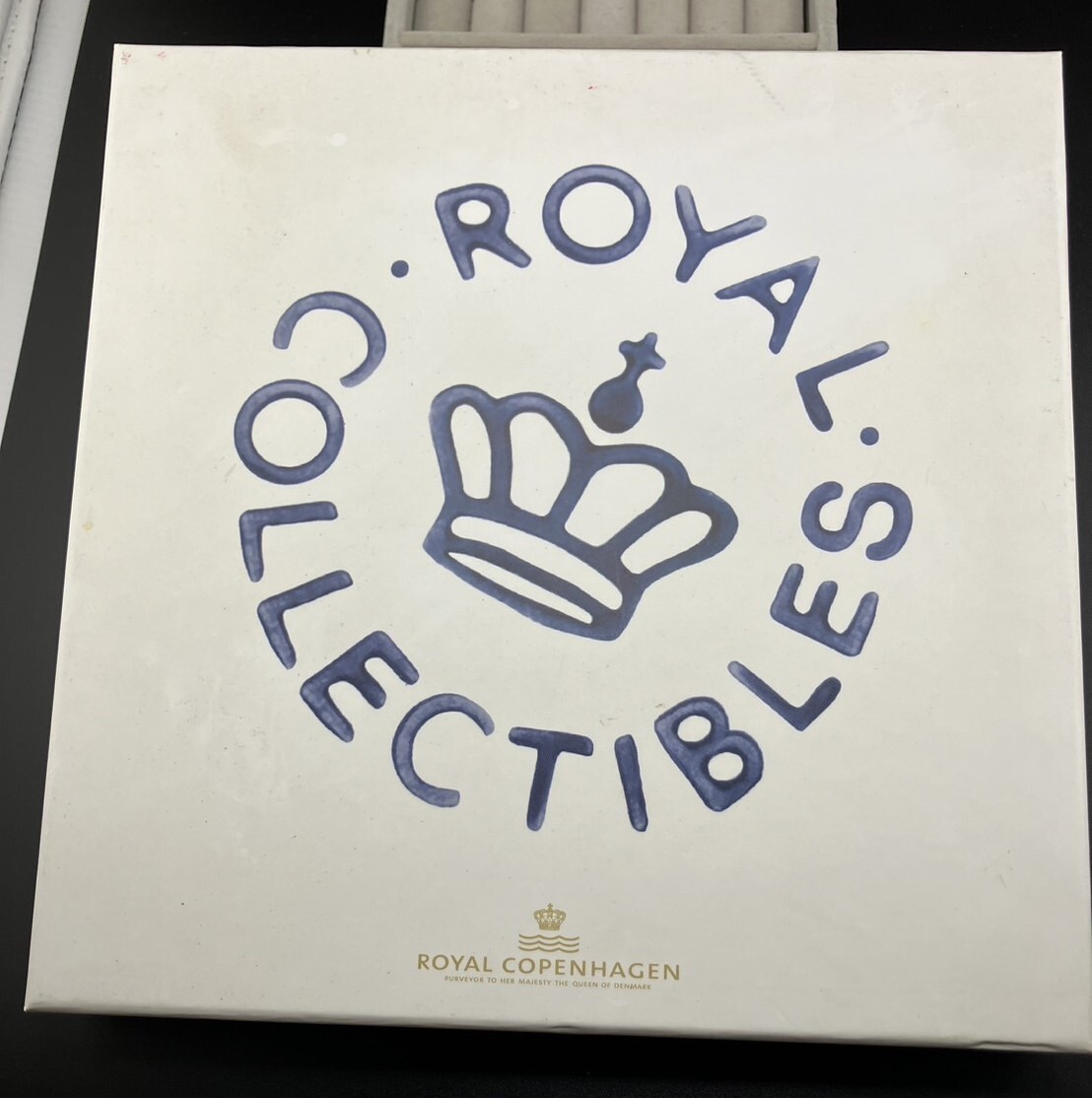 美品！未使用保管品！ ロイヤルコペンハーゲン イヤープレート 飾り皿 18cm 2014 Royal Copenhagenの画像3