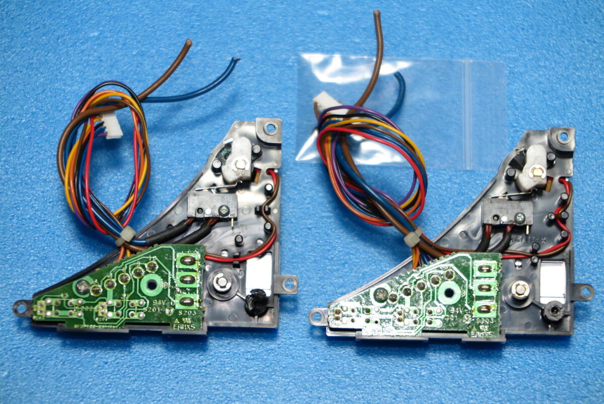 Technics SL-1200MK5 スイッチ、回転数切換 ユニット 2セットの画像4