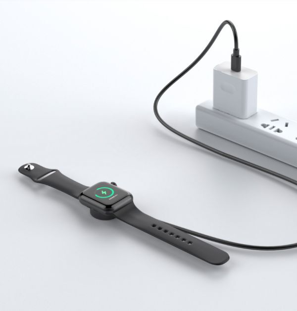 【A1C】Apple Watch ワイヤレス充電器　USB-C接続タイフ(黒)_画像3