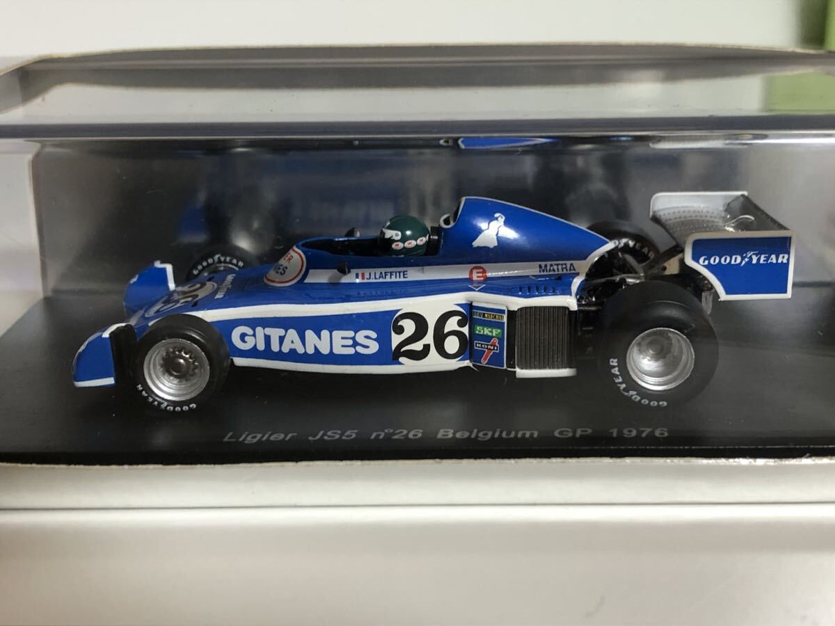 スパーク1/43リジェJS5 ジャック・ラフィー‘1976ベルギーGP_画像1