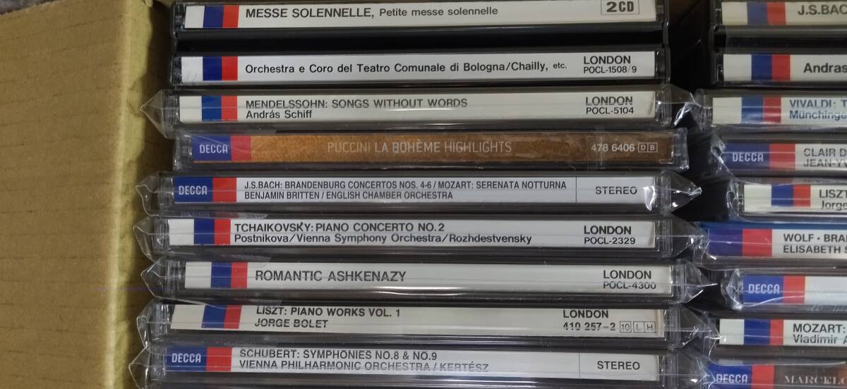 LONDON , DECCAのCD♪70タイトルまとめてセットで。◆ロンドン , デッカ CD 75枚以上 CLASSIC●送料全国一律 他出品物と同梱OK！の画像5