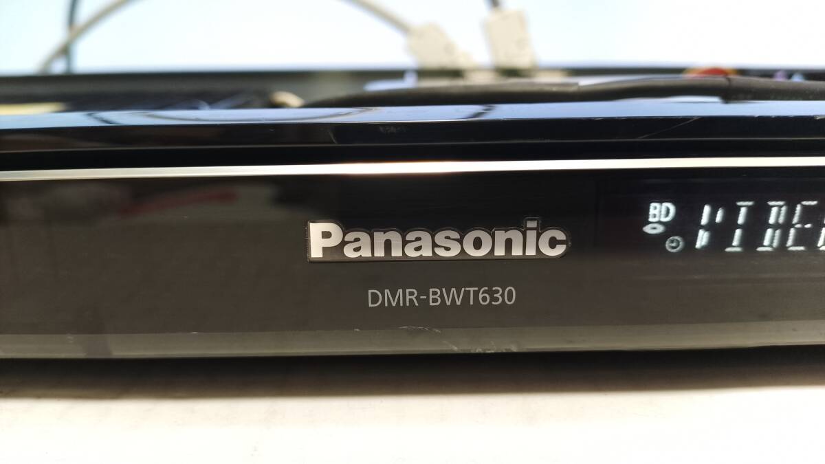 Panasonic DIGA BDレコーダー DMR-BWT630 ■BD/DVD光学ドライブVXY2151はOK品 ※簡易動作確認OKだが、背面に問題あり！ ◆カードのみ付属の画像1