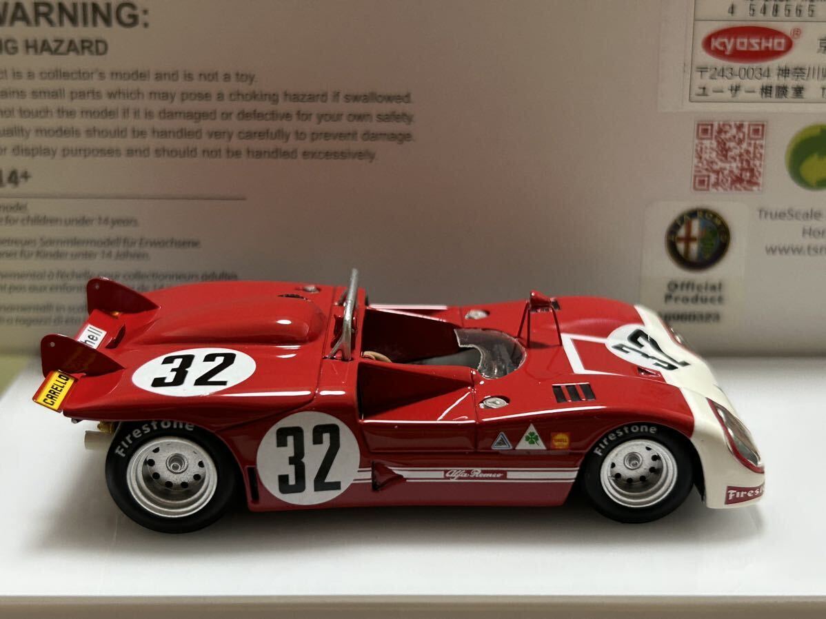 TSM MODEL 1/43 Alfa Romeo Tipo 33/3 #32 3rd 1971 Sebring 12Hrs [TSM144310]_画像4