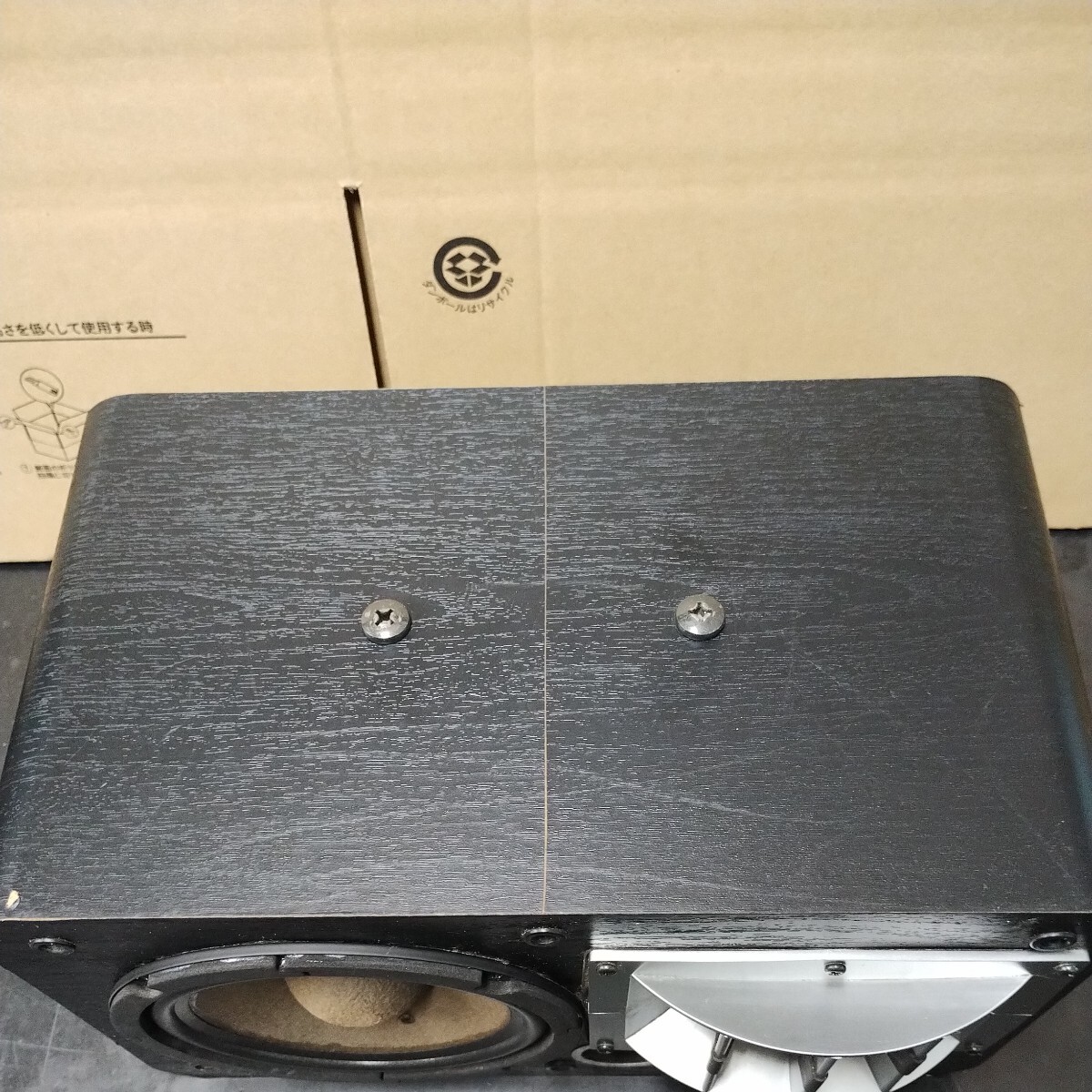 IFBI81 JOYSOUND×UGA Joy sound uga speaker CS-02 only one right side used inspection operation goods edge exchange 