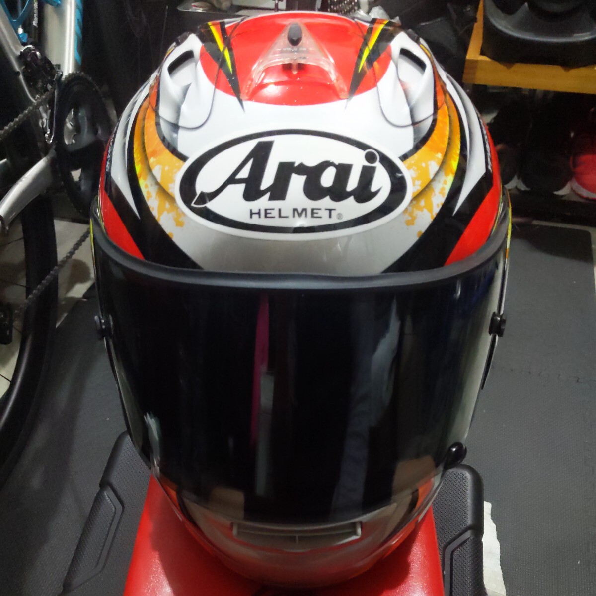 アライ Arai RX-7 RR5 フルフェイスヘルメット NAKAGAMIの画像5