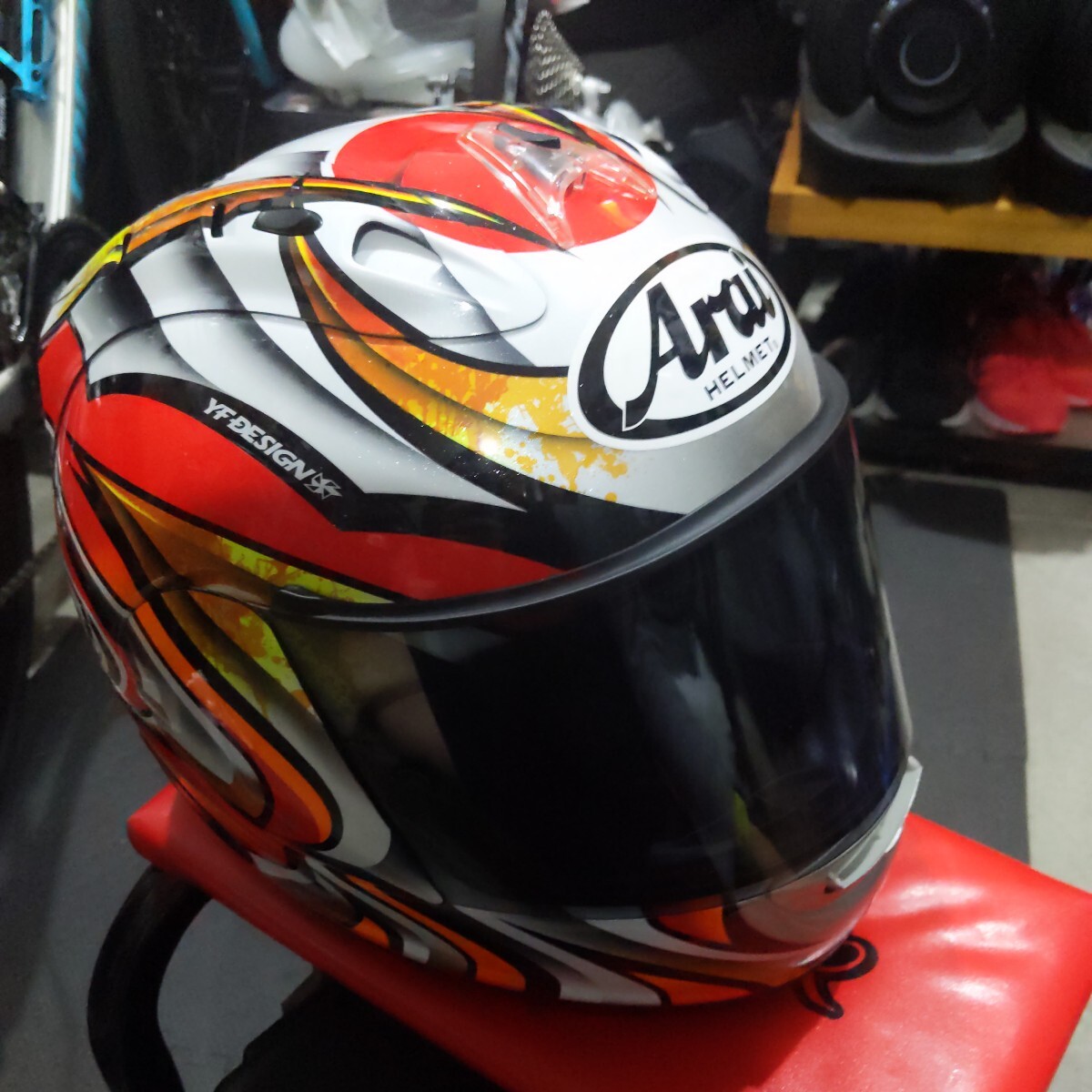 アライ Arai RX-7 RR5 フルフェイスヘルメット NAKAGAMIの画像2