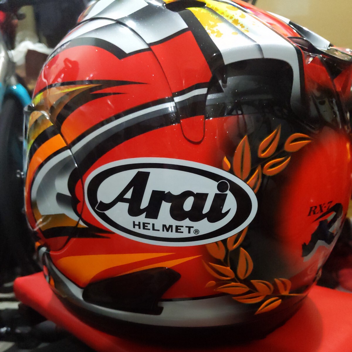 アライ Arai RX-7 RR5 フルフェイスヘルメット NAKAGAMIの画像8