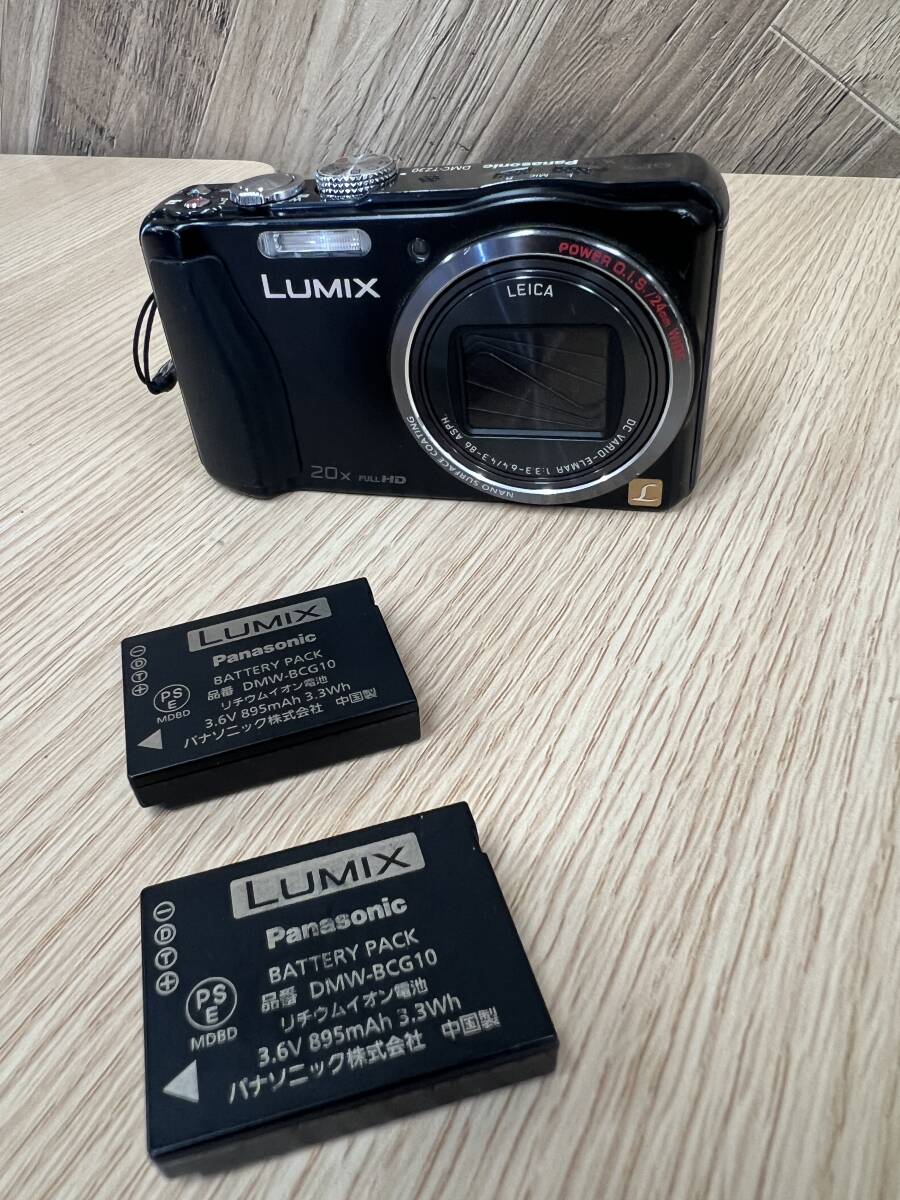 【4432】Panasonic パナソニック LUMIX DMC-TZ30 コンパクト デジタル カメラ コンデジ ジャンク品 パーツ取り品 バッテリー予備有の画像1