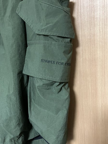 【美中古】S.F.C Stripes For Creative WIDE CARGO SHORTS Khaki Green Mの画像3
