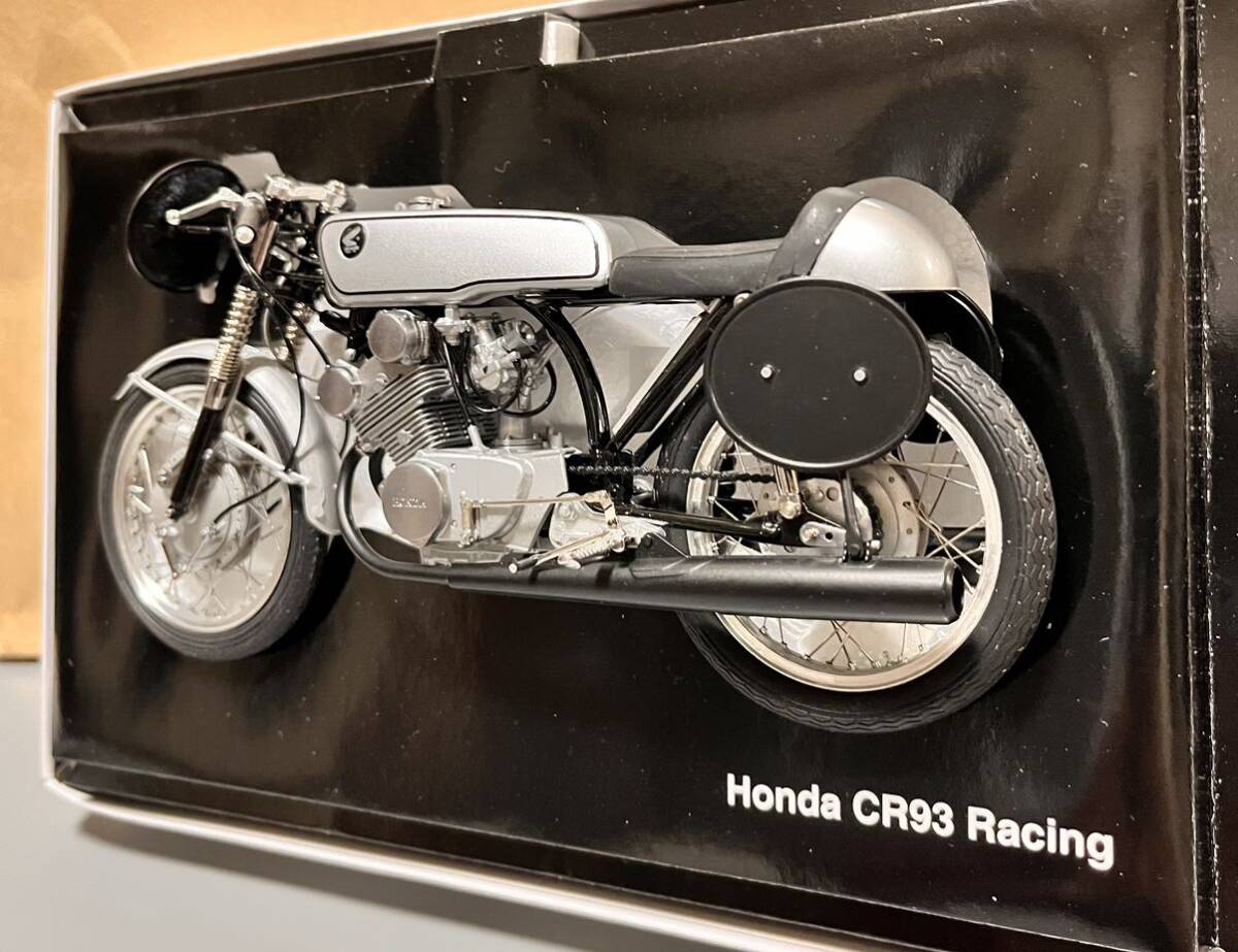 1円 スタート エブロ 1/10 Honda CR93 racing ホンダ CR93 レーシング シルバー ジャンク _画像3