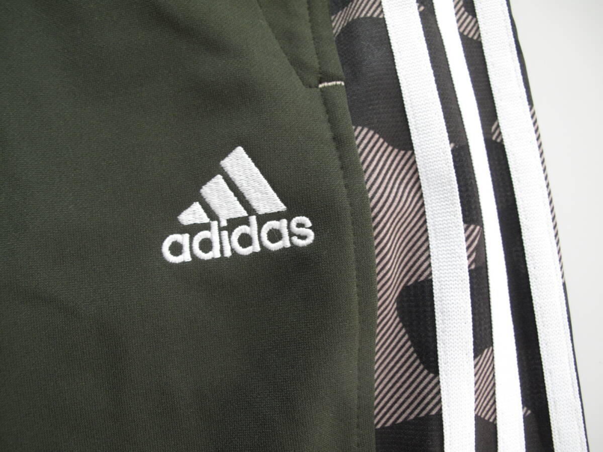 **美品 adidas アディダス 長ズボン カーキ＆迷彩柄 160 男の子_画像4