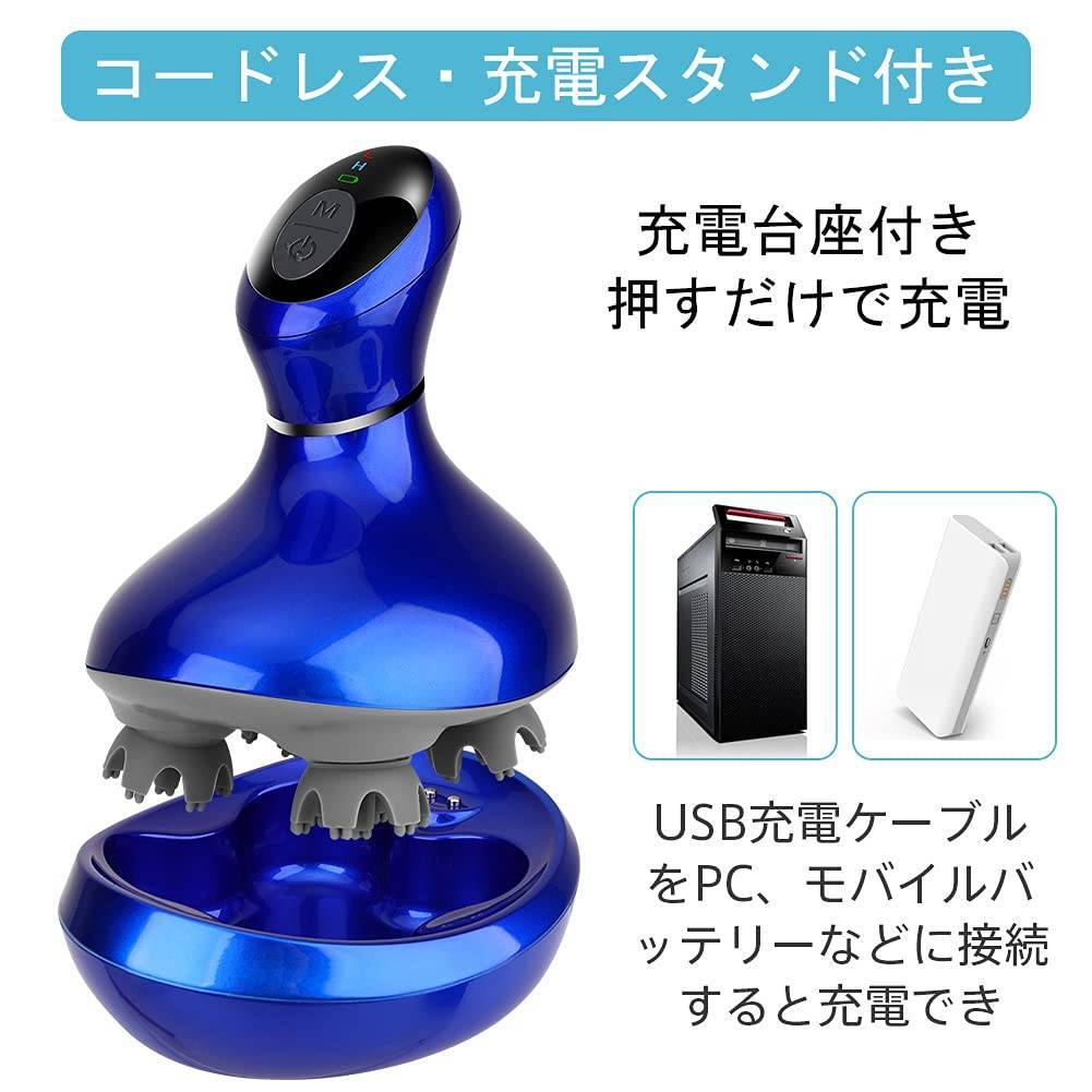 お風呂でも使用可能な電動ブラシ ブラシとシャンプーの併用可