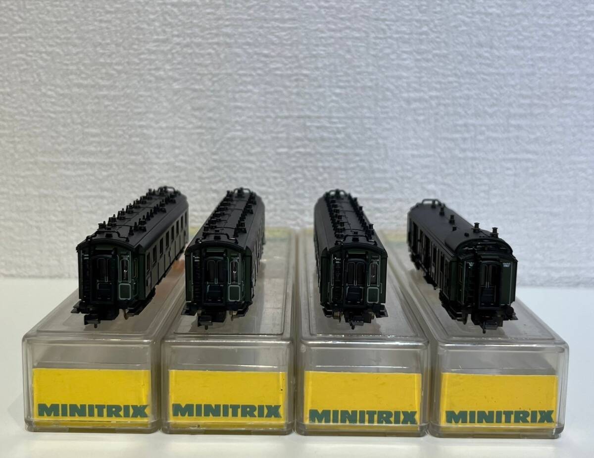 Minitrix N 51318400x2,13185,13186 passenger car 4 both [ used ]