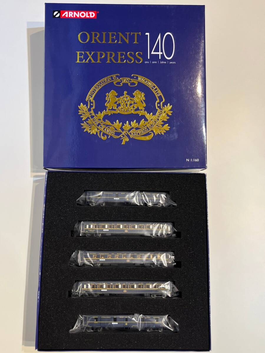 Arnold HN4465 Orient-Express 140 anniversary commemoration CIWL passenger car 5 both set RENFE[ new goods ]