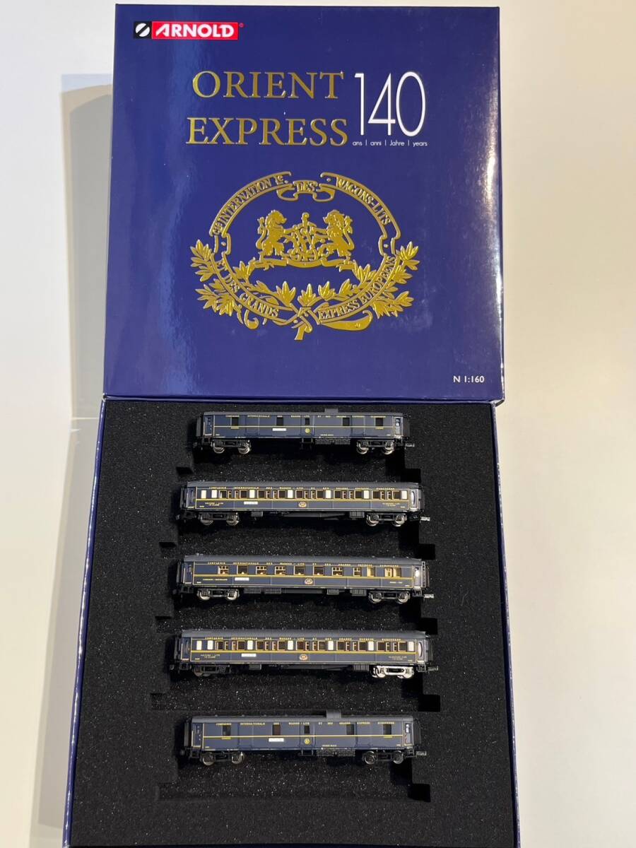 Arnold HN4465 Orient-Express 140 anniversary commemoration CIWL passenger car 5 both set RENFE[ new goods ]