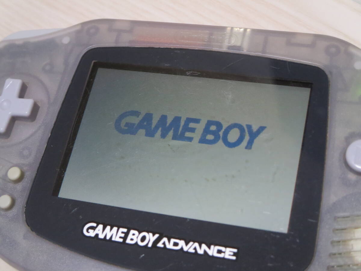 ro operation OK GBA Game Boy Advance body AGB-001 Mill key blue box * instructions attaching ( serial coincidence ) nintendo Nintendo