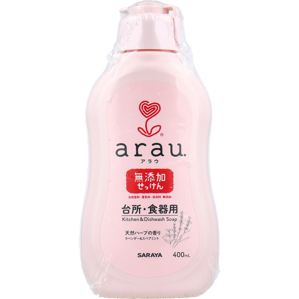 arau.(アラウ)台所用・食器用せっけん 本体 400mL_画像1