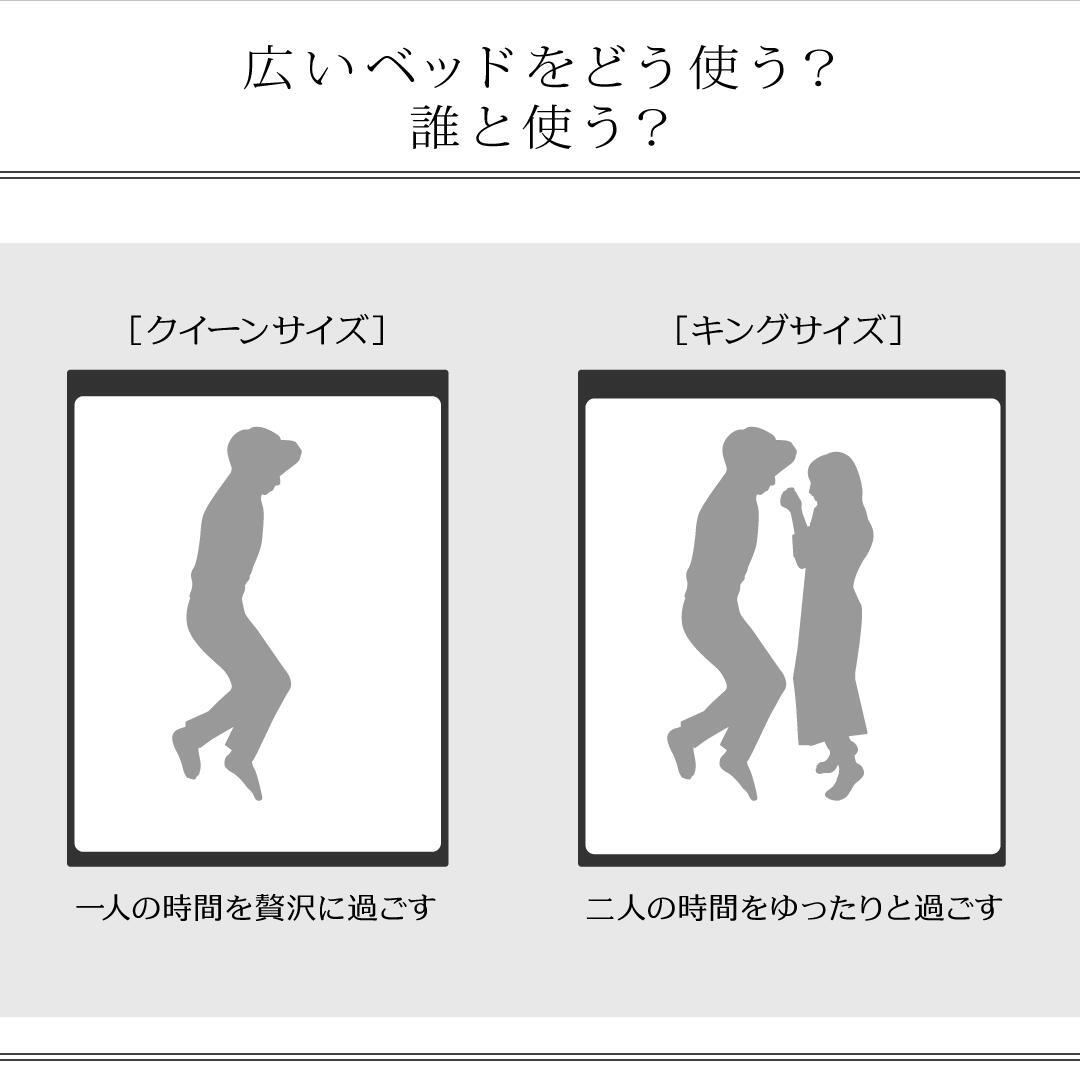 棚・コンセント付きフロアベッド スタンダードボンネルコイルマットレス付き クイーン(Q×1） 組立設置付_画像5