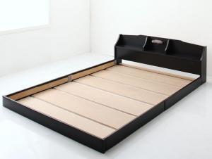  domestic production outlet * lighting attaching cup ru. happy floor bed bed frame only semi-double 