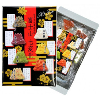  Saitama. название производство Soka рисовые крекеры гора Фудзи 7 изменение 30 листов входит ×6 коробка комплект 