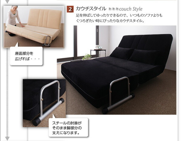  couch sofa bed 2P